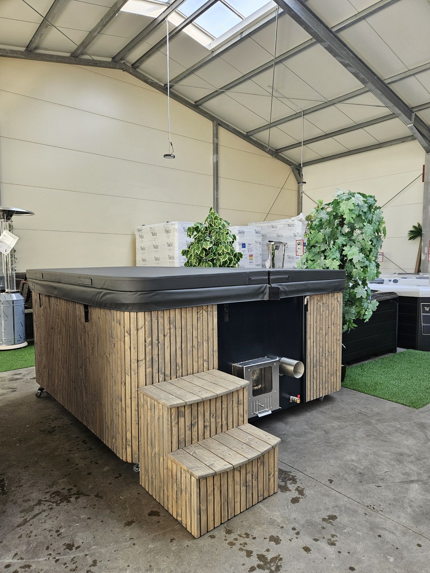 Balia drSpa Quattro 220,piec zintegrowany,jacuzzi,sauna,beczka,hottub
