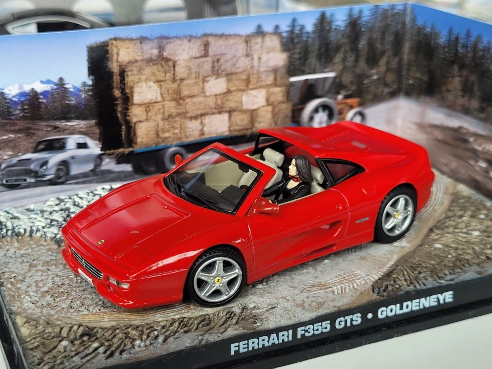 Kolekcja 10x JAMES BOND 007 Modele AUT diorama sceny RARYTAS DLA FANA