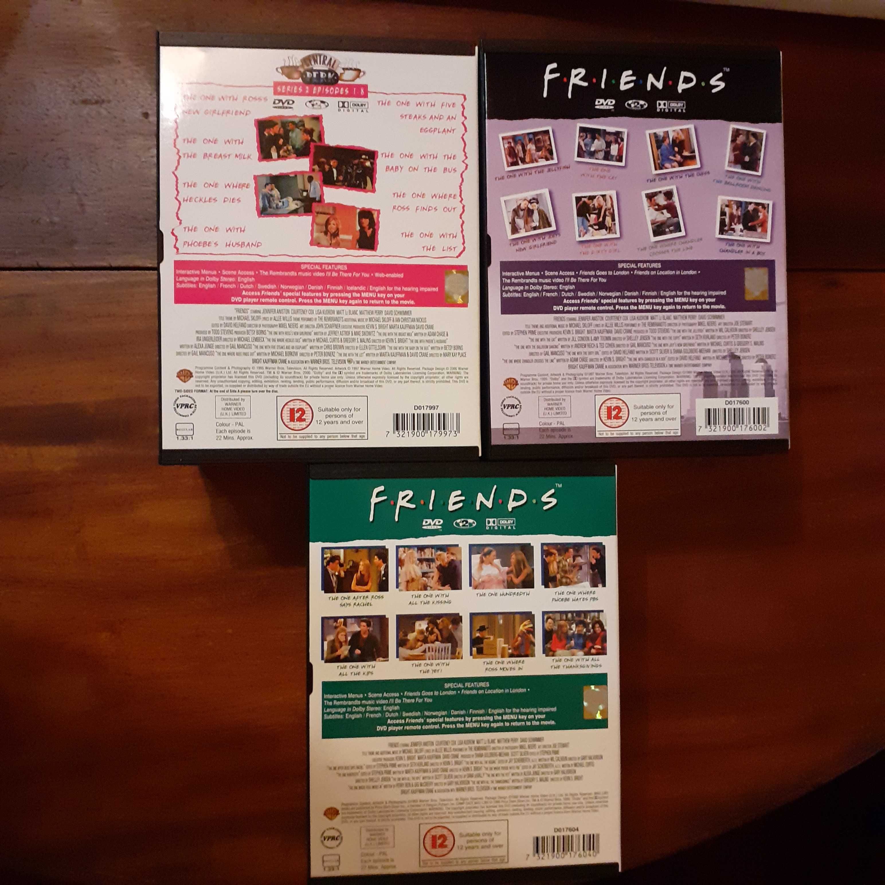 DVD  Friends  séries 2  4 e 5