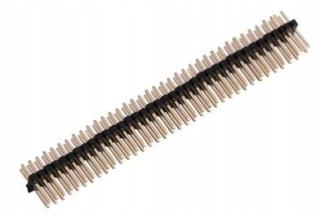 Wtyczka szpilkowa listwa 2,54mm 2x40 (5 sztuk)