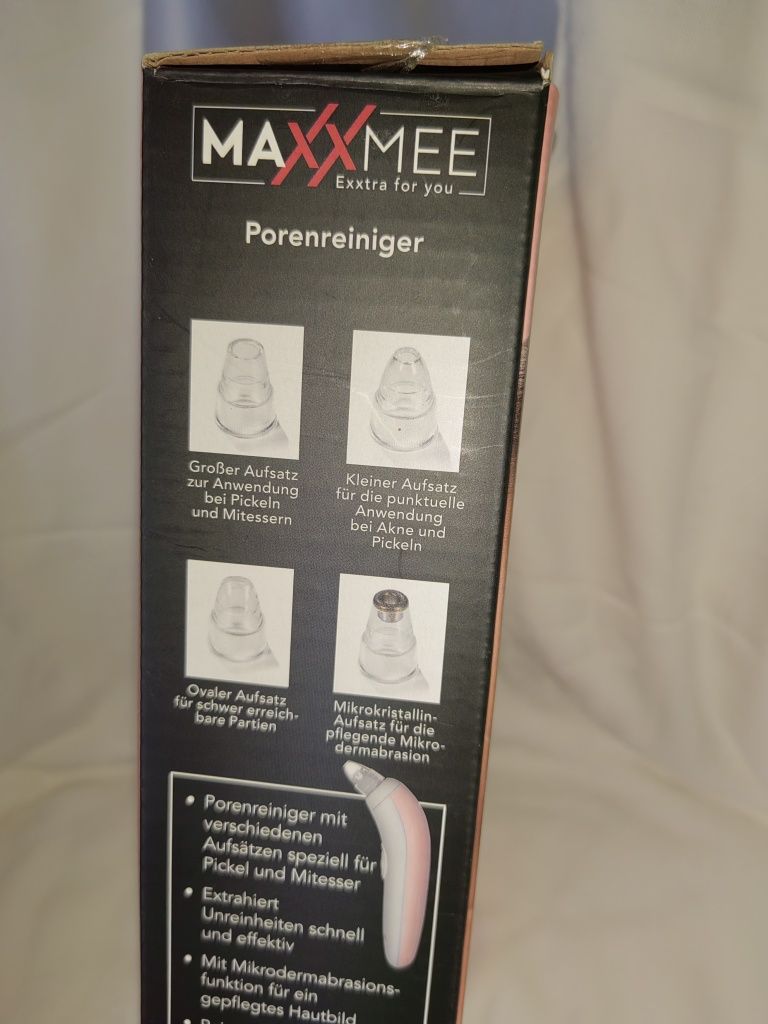 Maxxmee urządzenie do usuwania wągrów odkurzacz NOWY