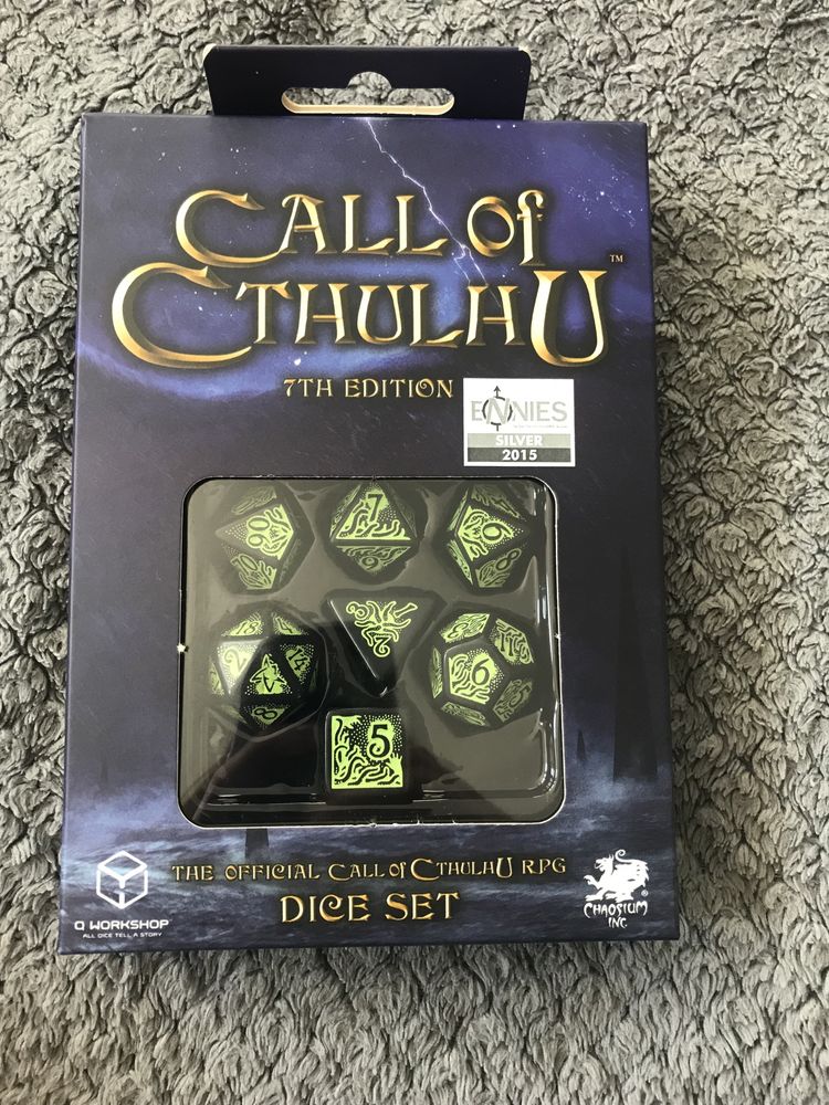 Kości do gry Call of Cthulhu 7th Edition