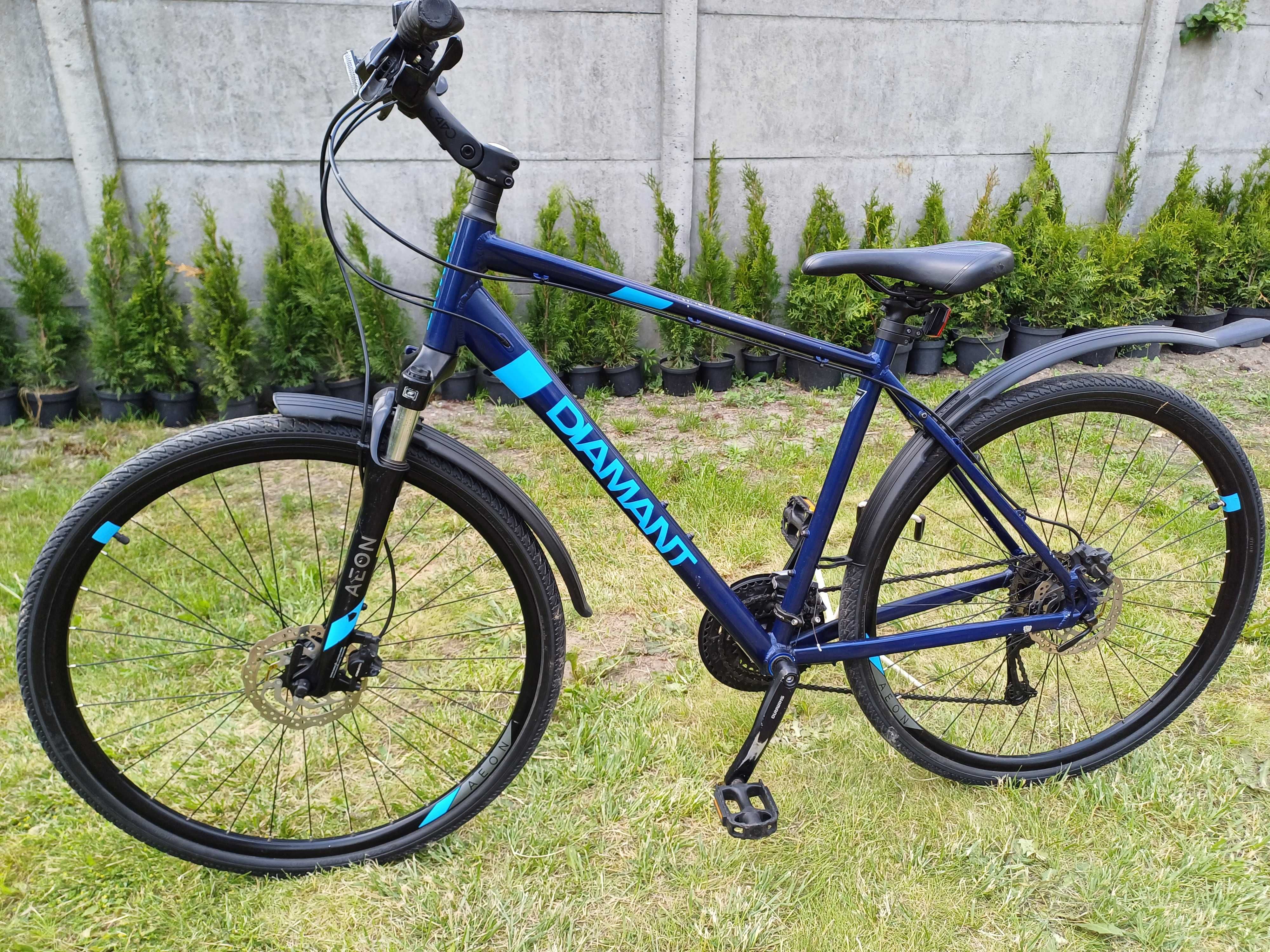 Rower Miejski Trekkingowy Crossowy Diamant Aeon X30 Hybrid Koła 28Cali