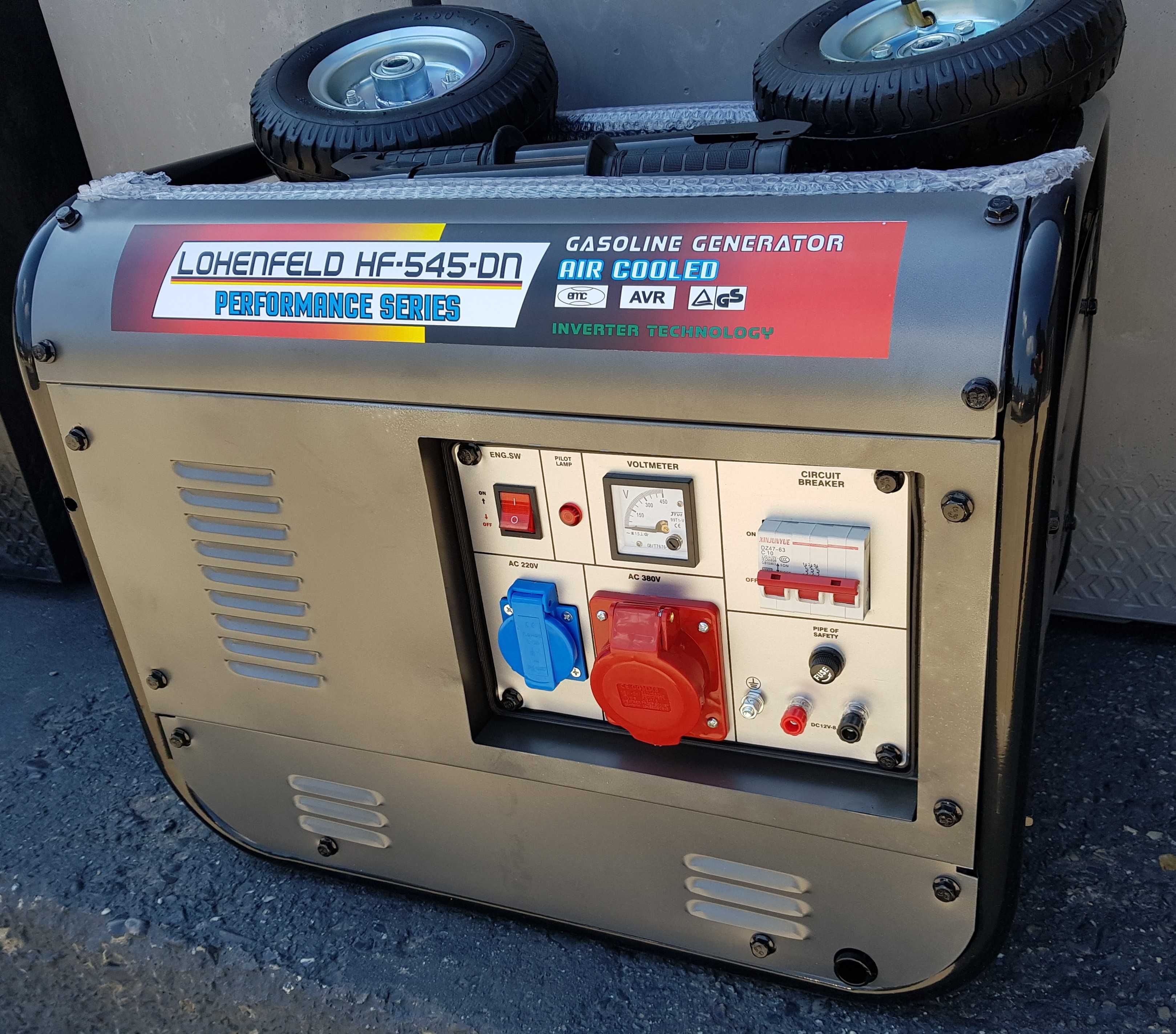 Agregat prądotwórczy, generator prądu LOHENFELD HF-545-DN
