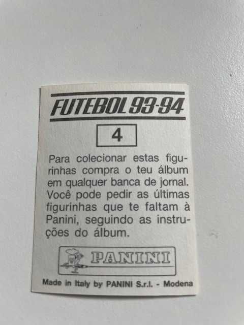 Cromo João Pinto FCP nº 4 Futebol 93/94