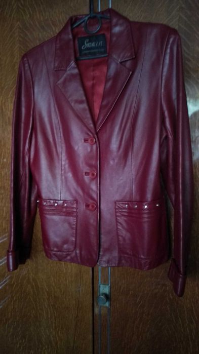 Піджак шкіряний жіночий