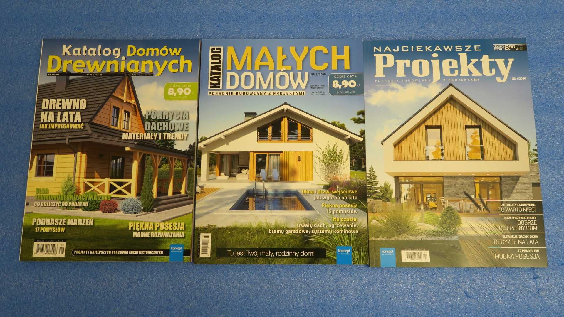 Katalog domów drewnianych, małych domów, projekty, poradnik budowlany