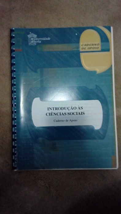 Introdução às ciências sociais Universidade Aberta