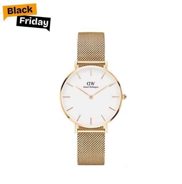 Daniel Wellington Petite DW00100348 — Rose Gold, Mesh 32 мм Розпродаж!