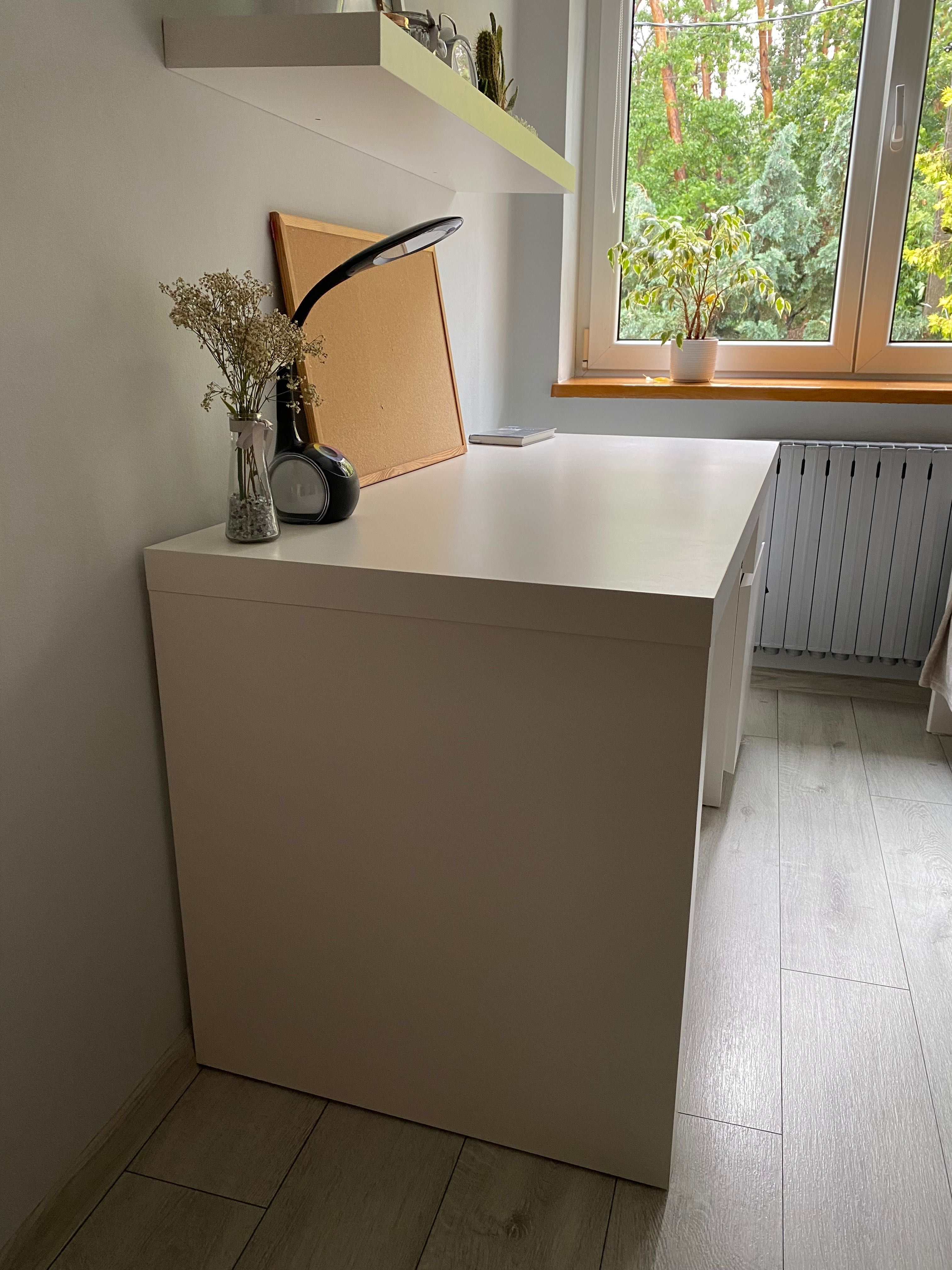 Biurko Ikea Malm białe