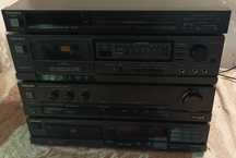 Wieża Technics (SU-600, ST-600, RS-B205) lata 80-te +  SL-P202A.