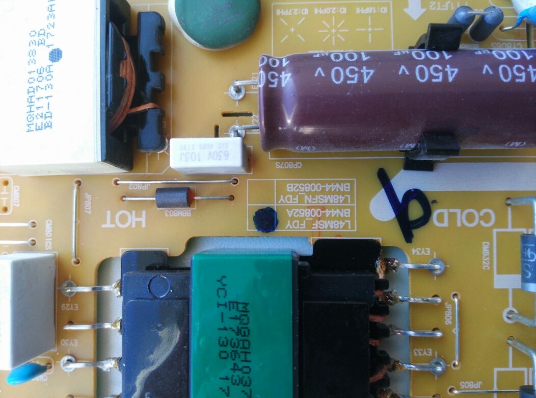 Плата main BN41-02482A для Samsung UE40J5200