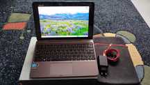 Tablet ASUS Transformer Book T100H z funkcją laptopa z Windowsem 10