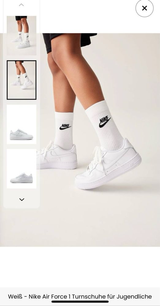 Оригінал! Nike Air Force 1 Нові!!  37.5 р