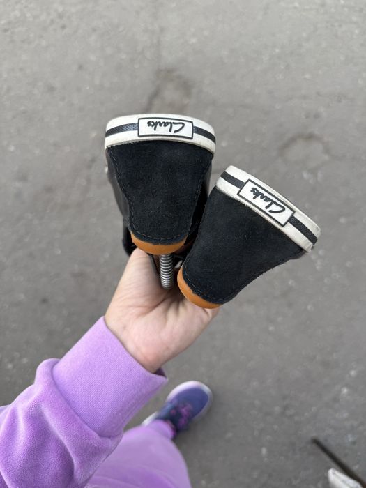 Clark’s кожаные кроссовки оригинал мокасины 42 размер