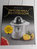 nowa wyciskarka do cytrusów Ricco na prąd