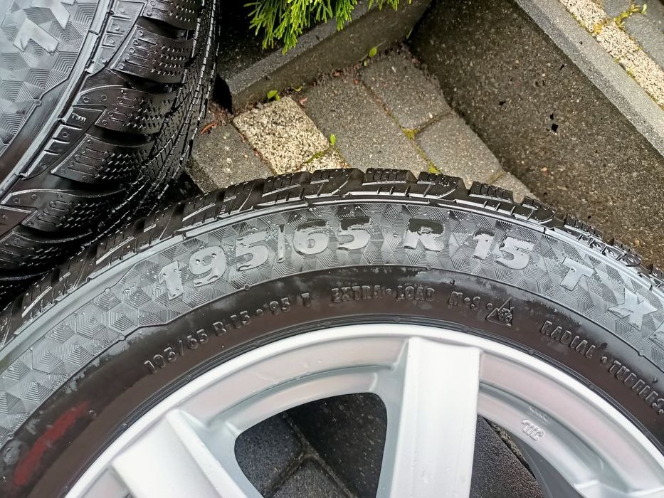 Koła alufelgi z oponami zimowymi Volvo Ford Peugeot 15"4x108