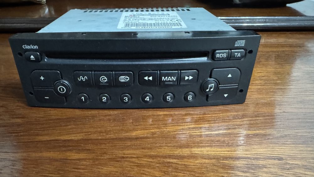 Auto Radio Clarion RD3-01 Citroën Peugeot
