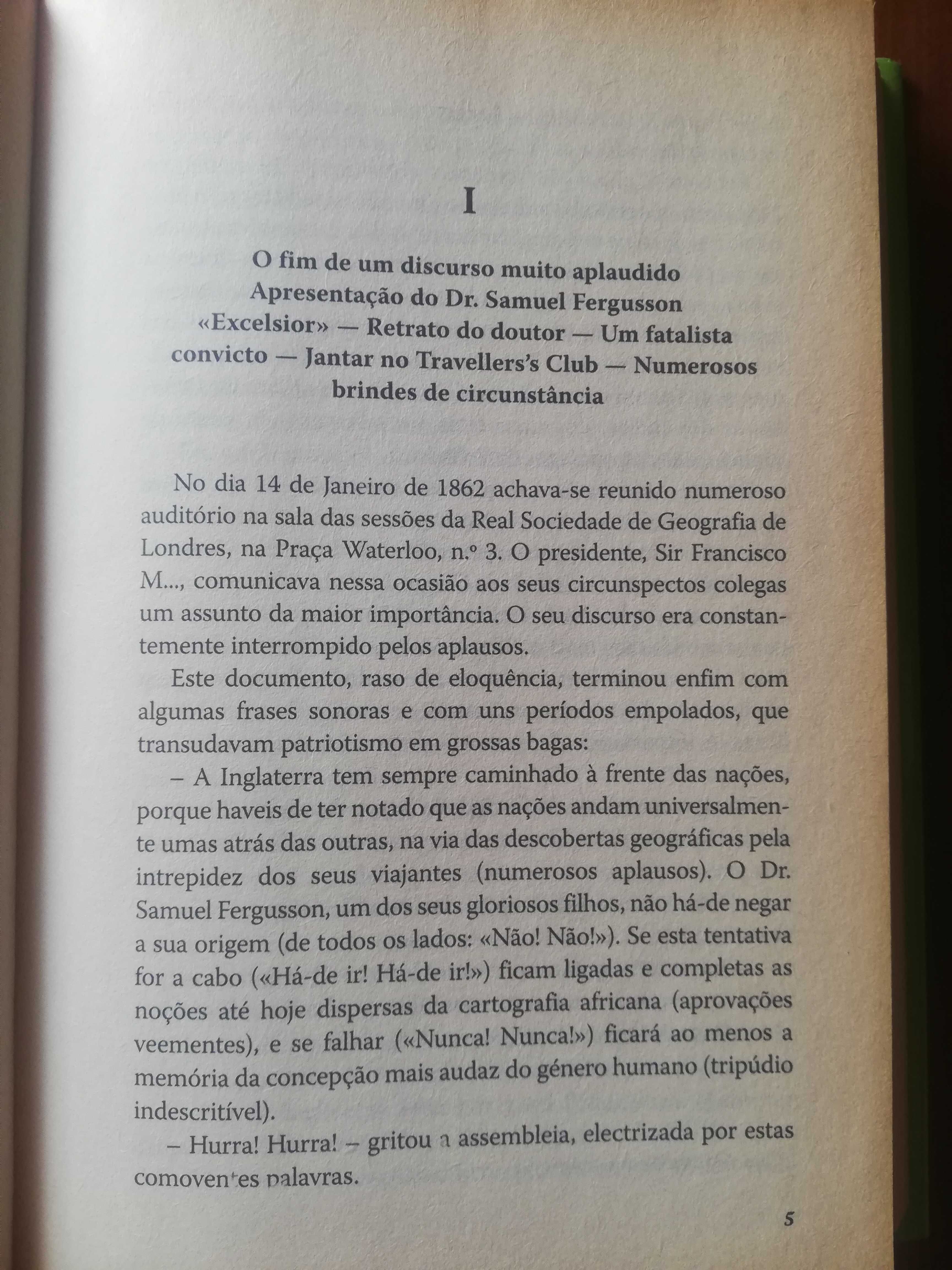 Cinco semanas em balão - Júlio Verne