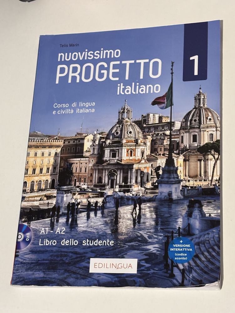 Podręcznik do J. Włoskiego nuovissimo PROGETTO italiano 1 A1-A2