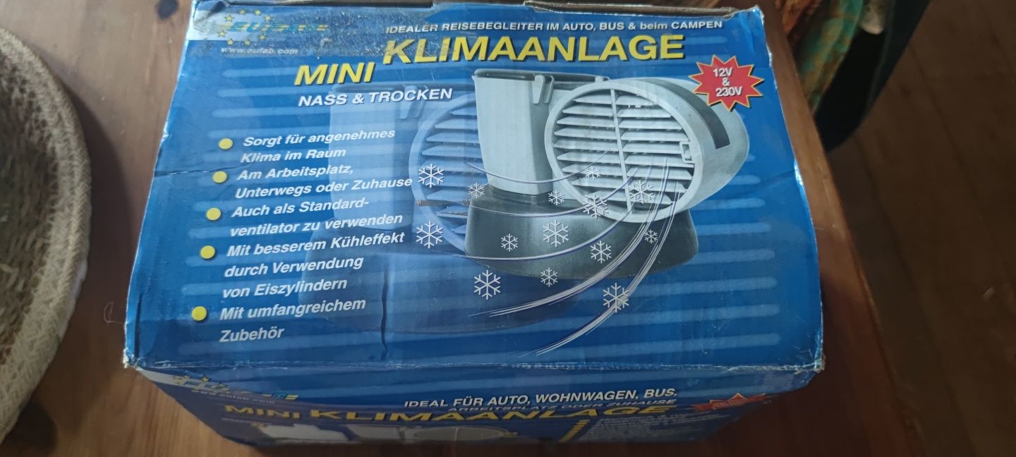 Mini Klimatyzacja Eufab 220V i 12V