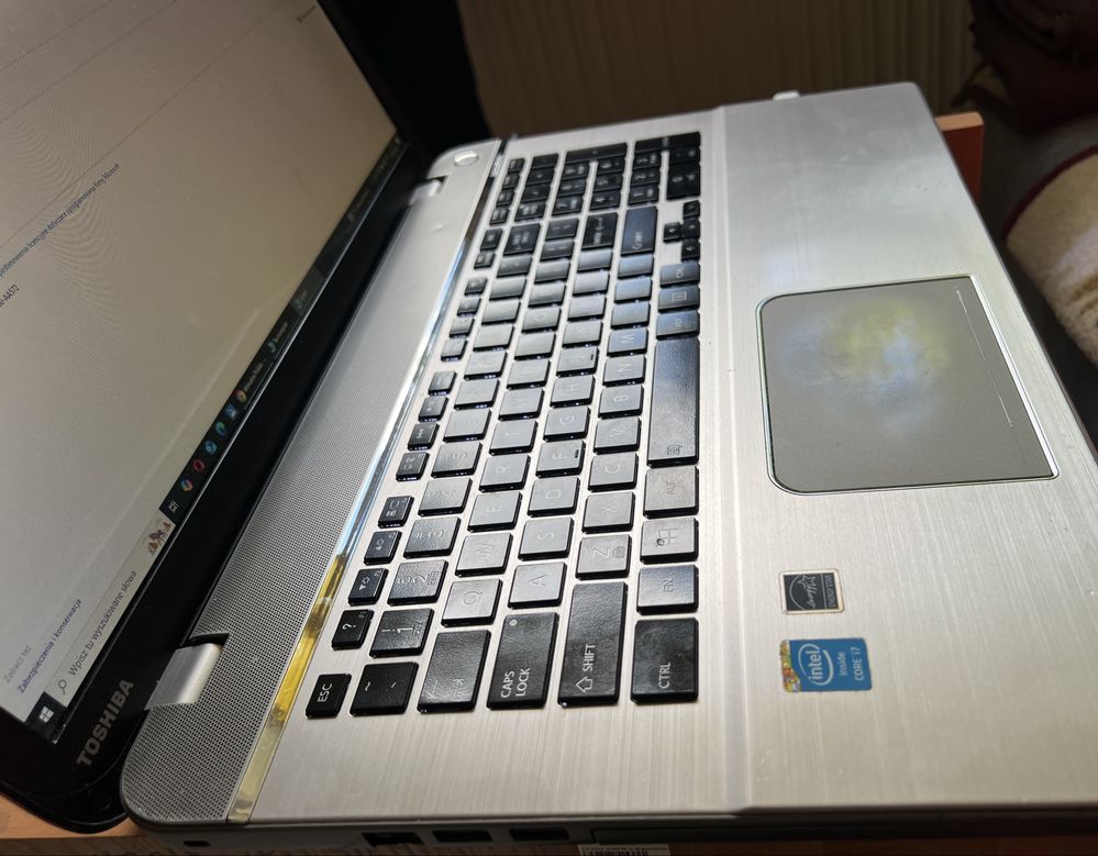 Laptop 17,3 Toshiba satelite p75-a7200