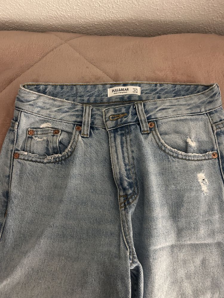 Calça de ganga