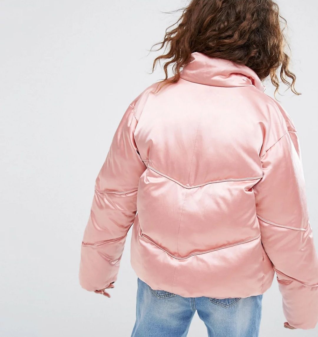 зимняя куртка розовая by henry holland