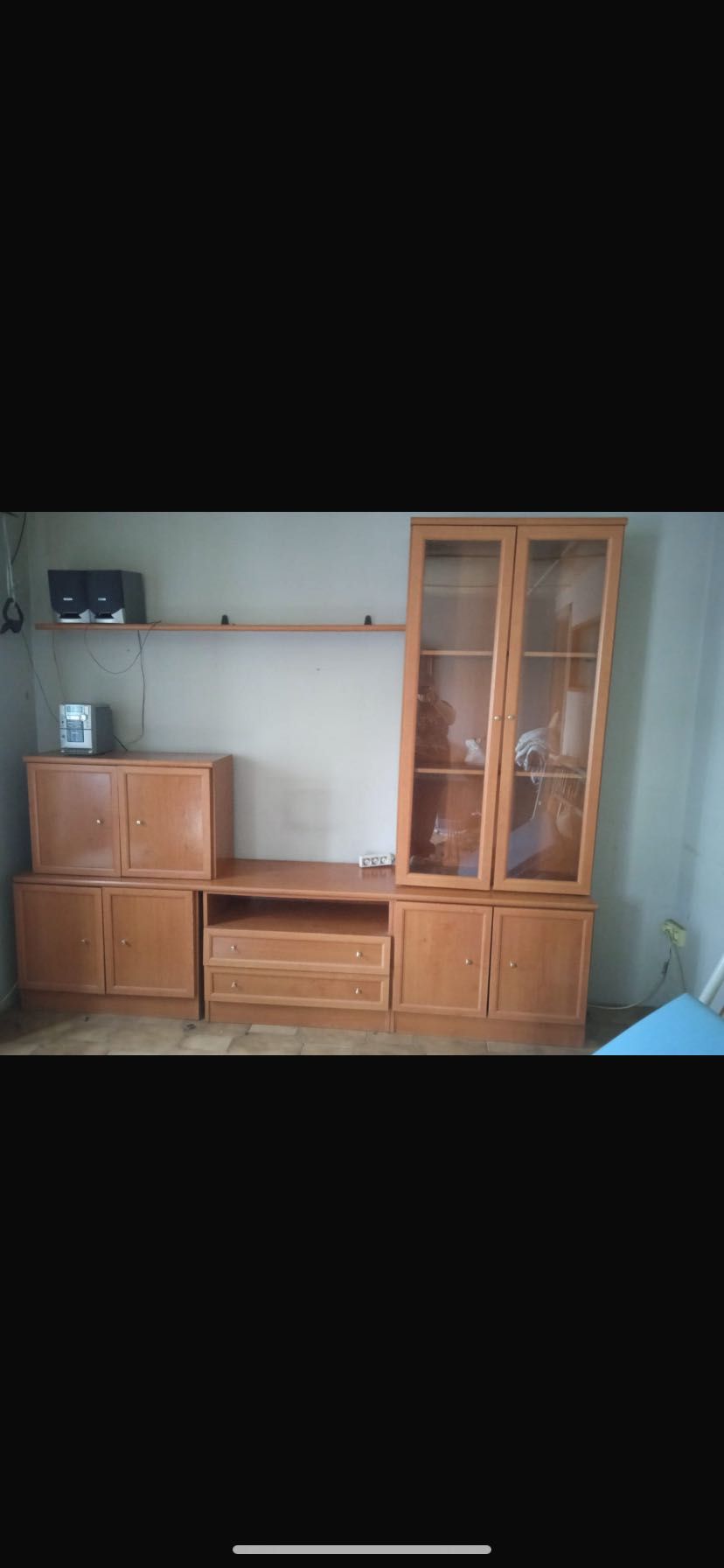 Móvel de madeira para a sala