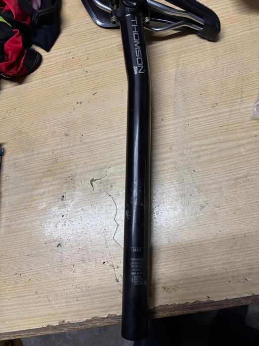 Espigão Thomson, corrente shimano