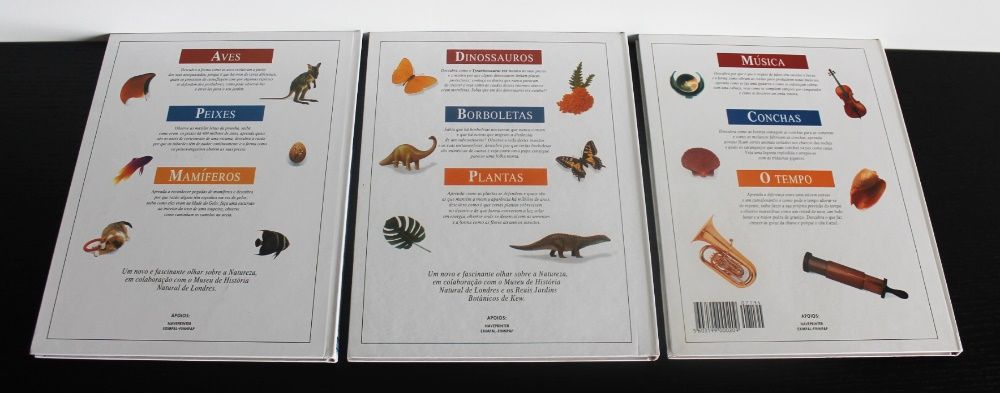 Enciclopédia Visual do Jornal de Notícias | 3 volumes (COMO NOVOS)