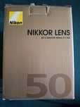 Obiektyw Nikkor Lens AF-S 50mm f/1.4G