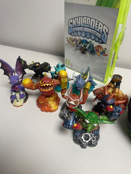 Gra Skylanders Spyros adventure figurki zestaw xbox 360  zamiana