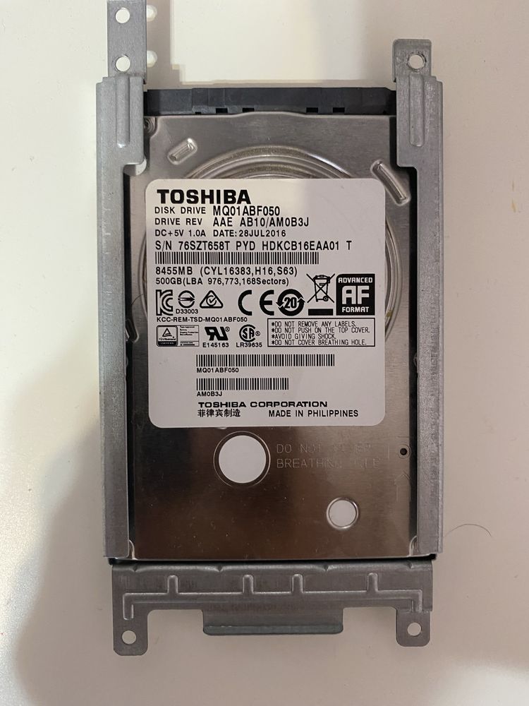 HDD Toshiba 512 Gb