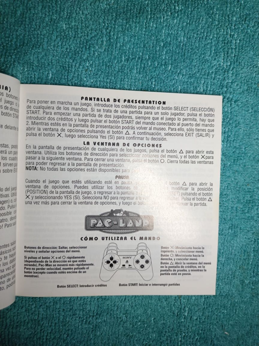 PlayStation 1 Namco Museum Vol.4 Ps1 psx psone Książeczka Manual