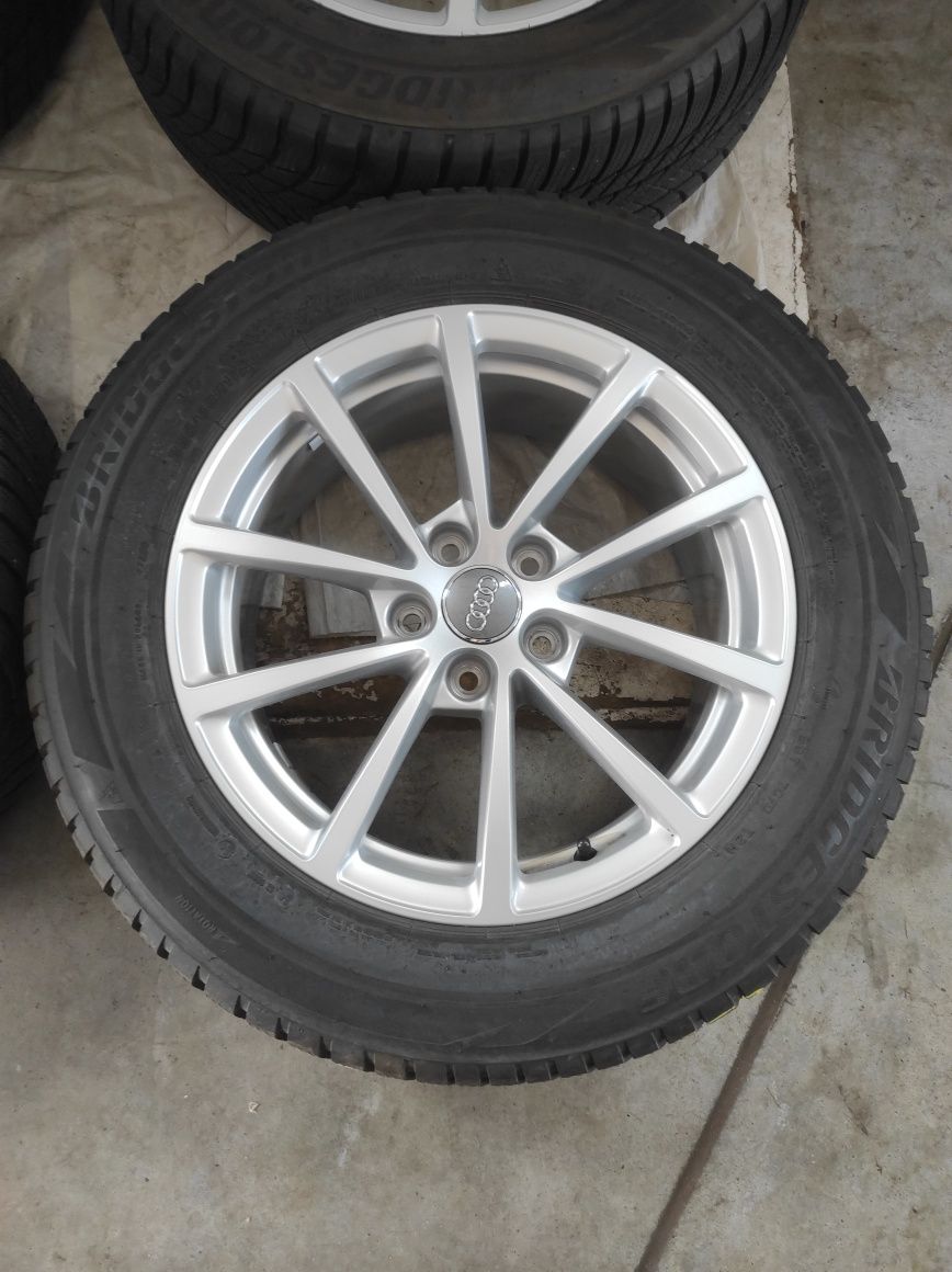 37 Koła Felgi aluminiowe AUDI R 17 5x112 Bridgestone 225/60/17