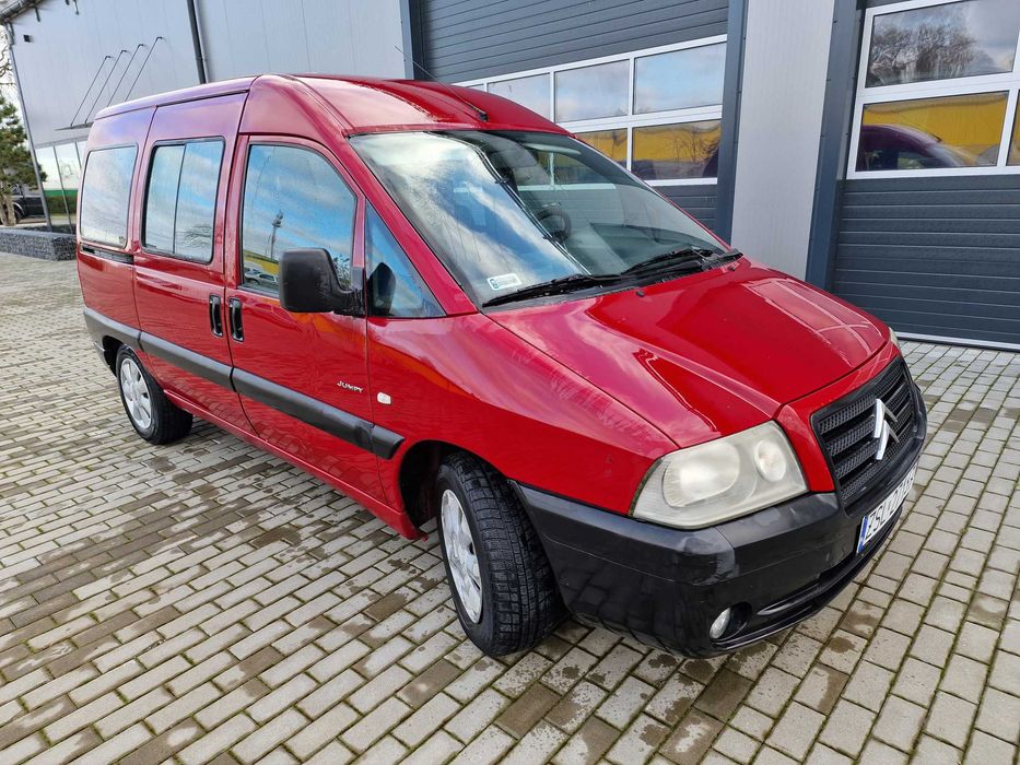 Citroen Jumpy poj 2.0 HDI 6-Osobowy Ładny Zadbany