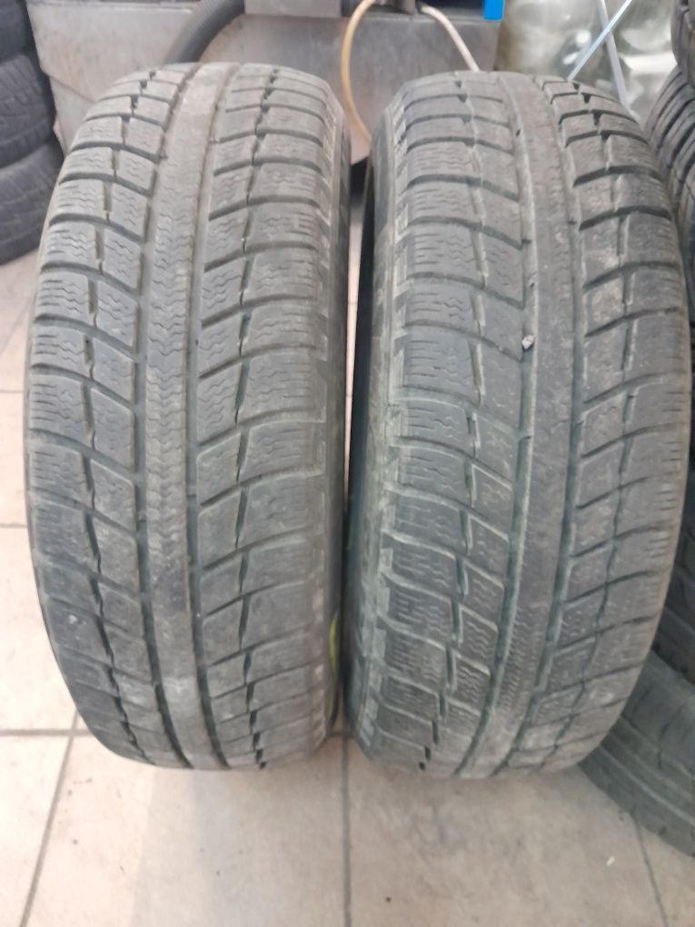 Opona opony 195/65r15 Michelin  zima 2 szt para