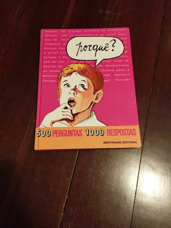 "Porquê?" Livro de perguntas e respostas