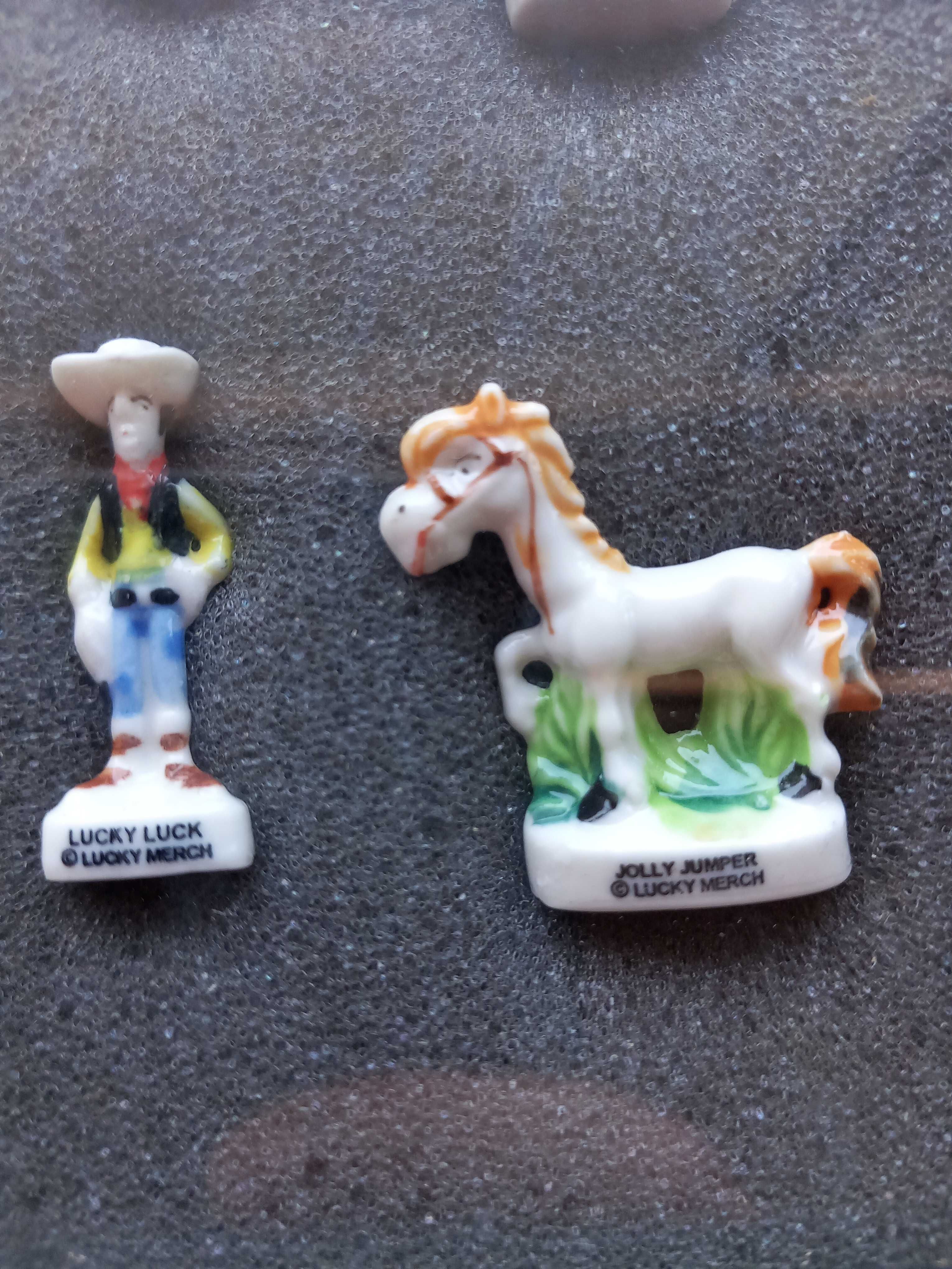 Coleção completa de 10 figuras Lucky Luke