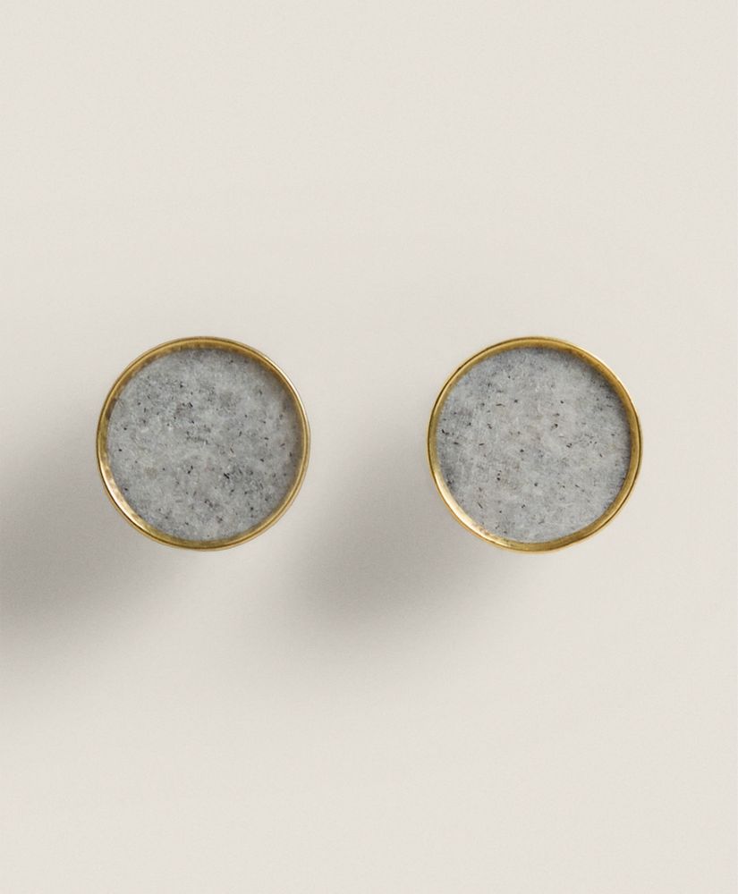 Puxador Mármore E Dourado [PACK DE 2] Zara Home NOVO