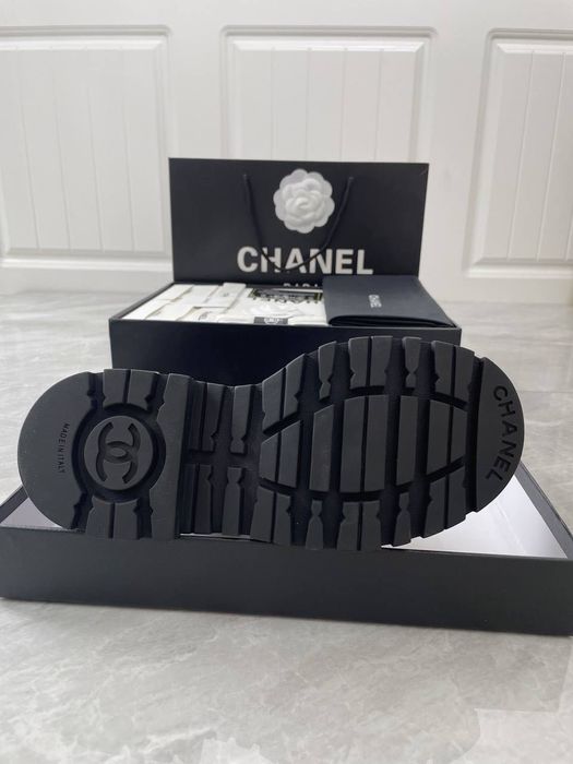 Skórzane Botki Chanel ! Premium jakość! Cały komplet 36-41