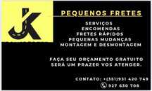 Fretes e pequenas mudanças