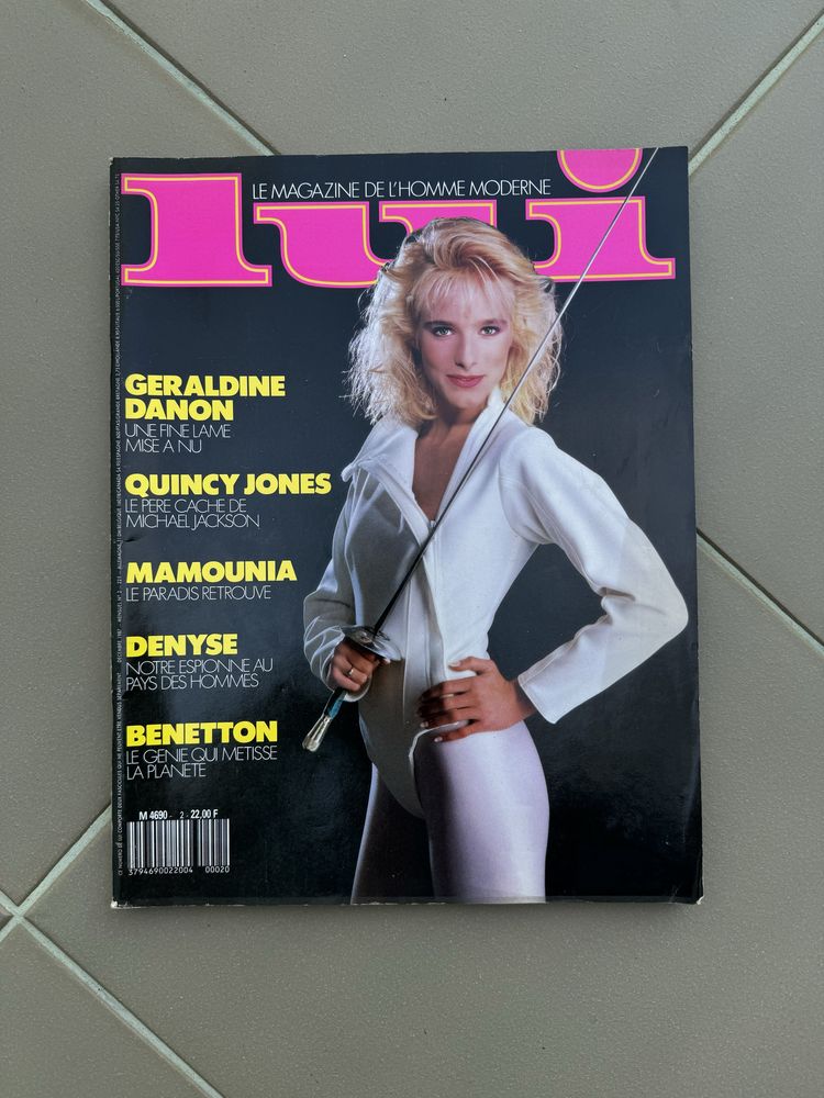 Revista francesa “LUI” - dezembro/1987