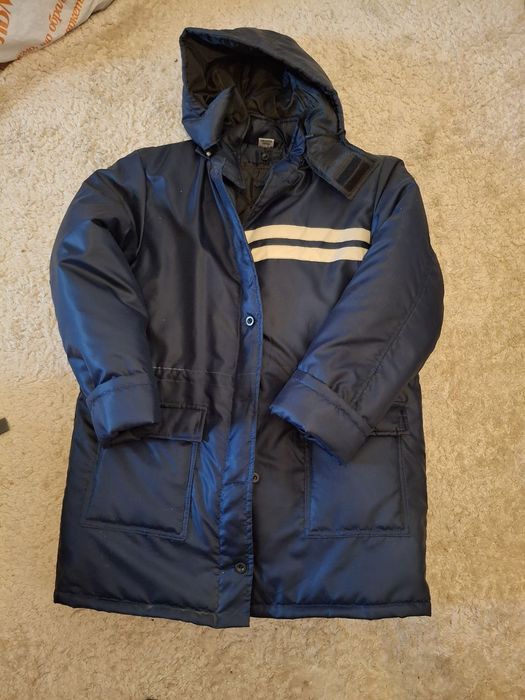 Куртка утеплена робоча з капюшоном, бушлат.

В наявності