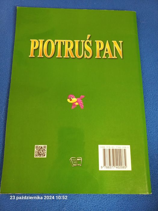 Książka Piotruś Pan