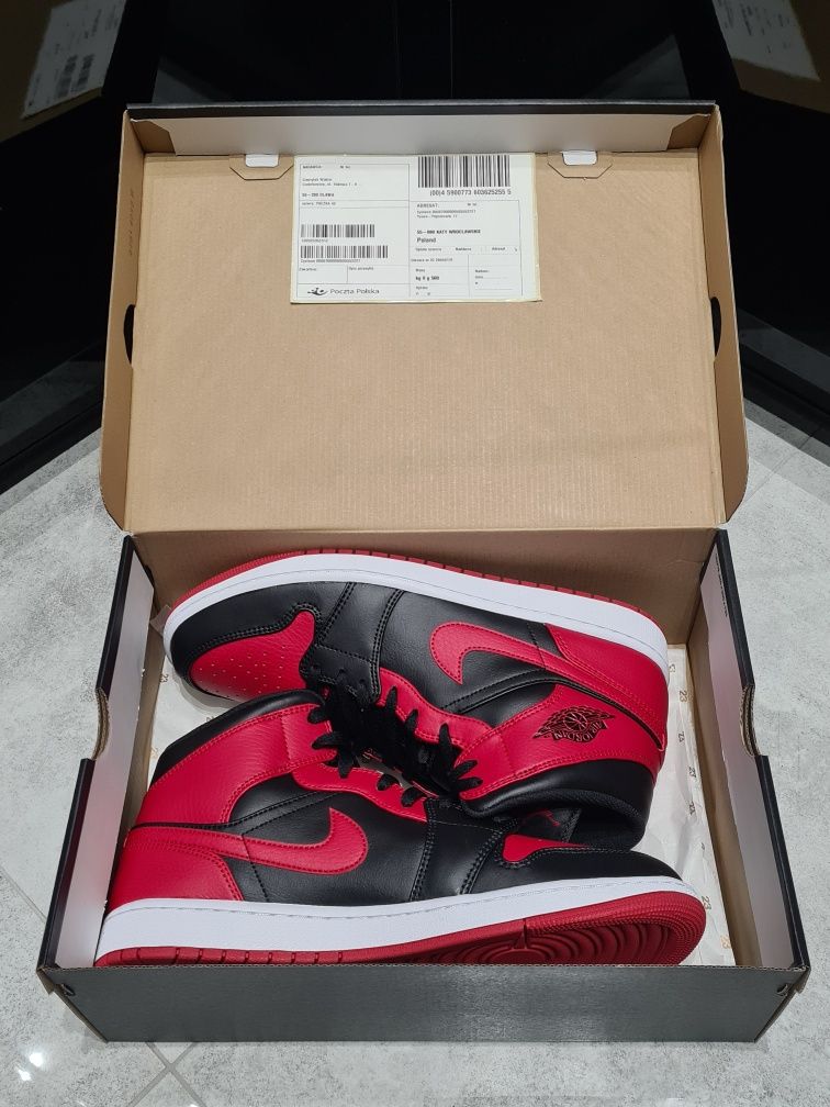 Nike Air Jordan 1 Mid Banned 2020 r. 46EU/12US