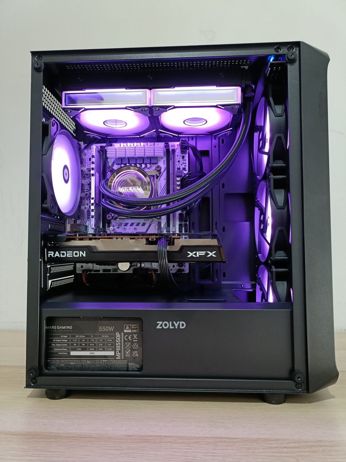 PC Gaming Completo RGB – RX 6600 / 16GB RAM / SSD – Desempenho Top!