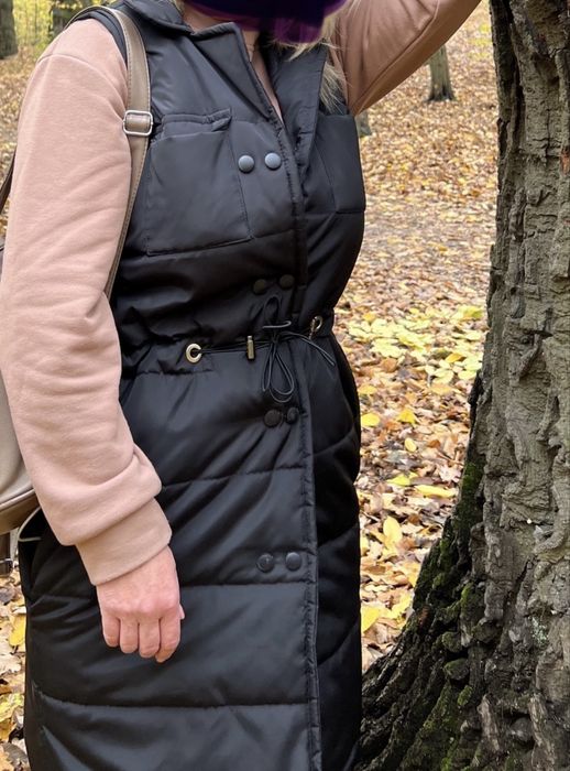 Женский удлиненный жилет