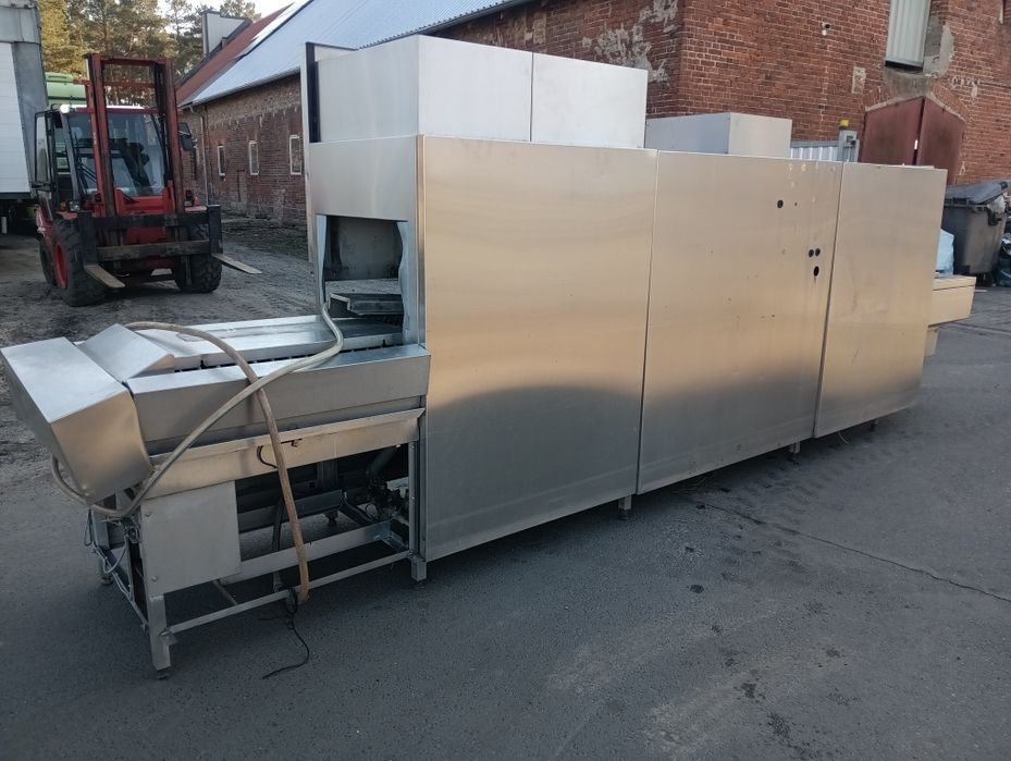 Myjka do pojemnikow skrzynek hobart tunelowa 57kw suszarka